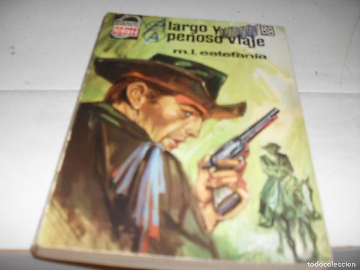 Tebeos: BOLSILIBROS BRAVO OESTE N&ordm; 344,LARGO Y PENOSO VIAJE,DE ESTEFANIA,BRUGUERA,A&Ntilde;OS 60