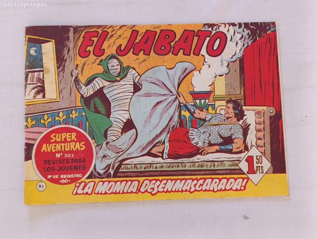 Tebeos: EL JABATO N&ordm; 91 - BRUGUERA - ORIGINAL (HS)