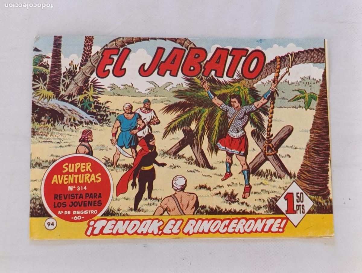 Tebeos: EL JABATO N&ordm; 94 - BRUGUERA - ORIGINAL (HS)