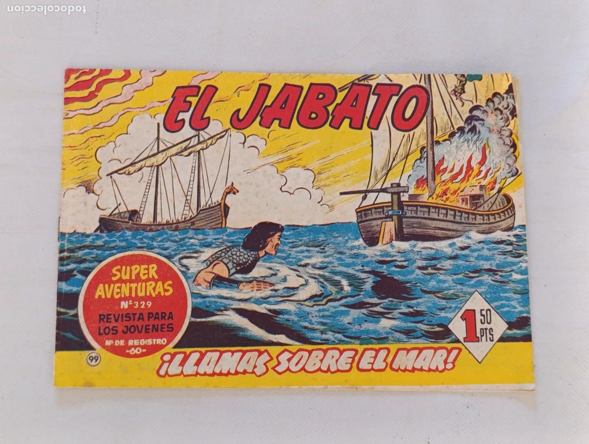 Tebeos: EL JABATO N&ordm; 99 - BRUGUERA - ORIGINAL (HS)