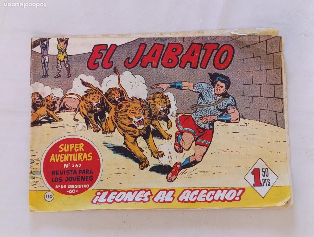 Tebeos: EL JABATO N&ordm; 110 - BRUGUERA - ORIGINAL (HS)