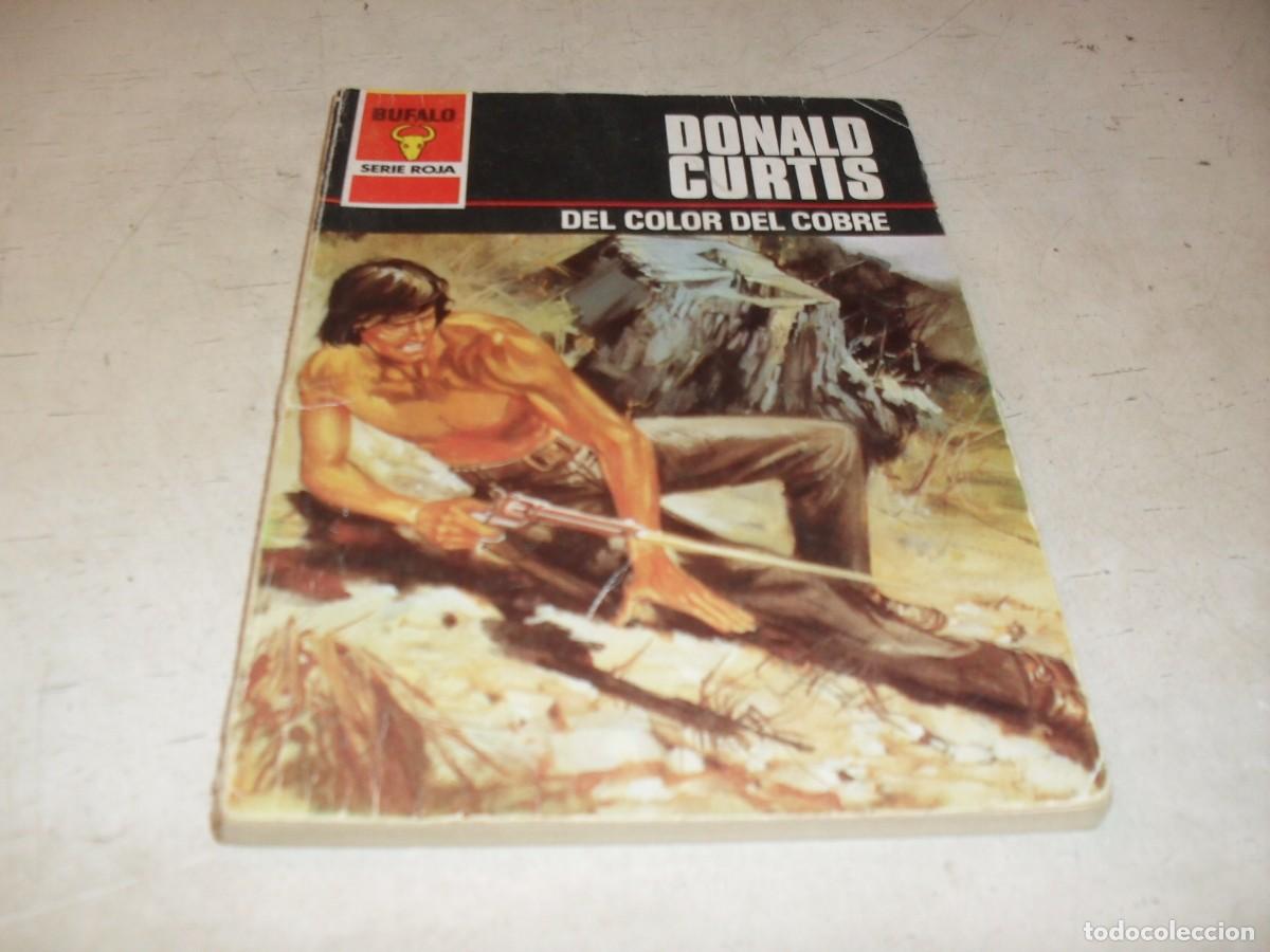 Tebeos: BOLSILIBROS BUFALO S.ROJA N&ordm; 1431,DEL COLOR DEL COBRE,DE DONALD CURTIS,BRUGUERA,A&Ntilde;OS 80