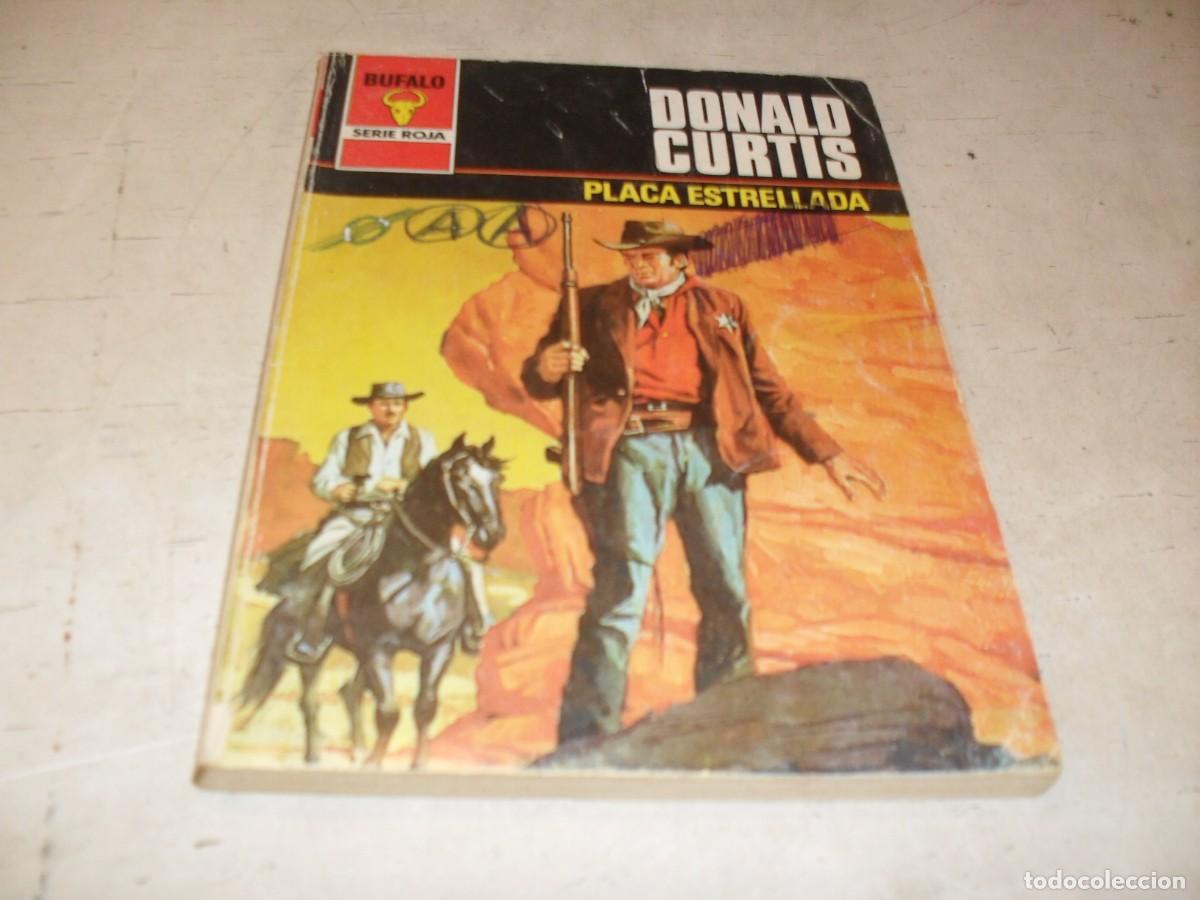 Tebeos: BOLSILIBROS BUFALO S.ROJA N&ordm; 1411,PLACA ESTRELLADA,DE DONALD CURTIS,BRUGUERA,A&Ntilde;OS 80