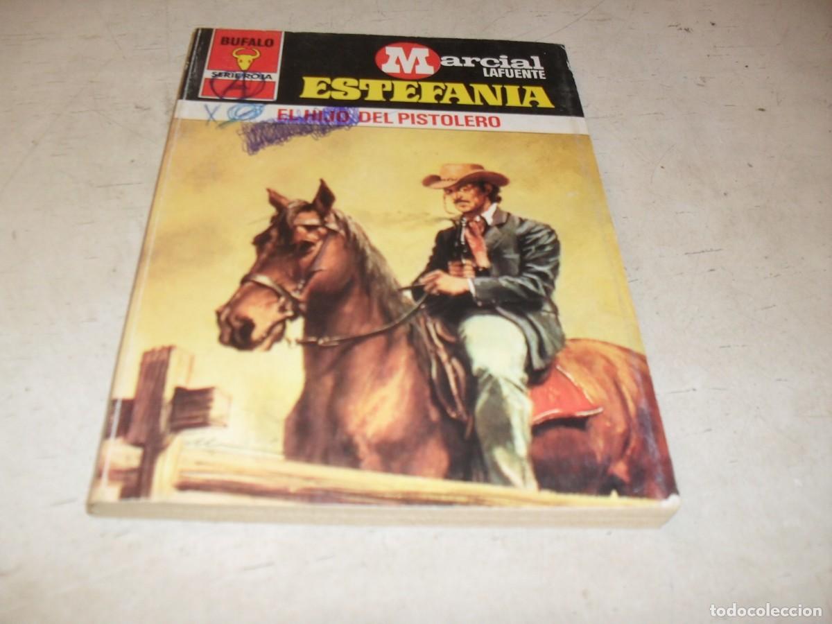 Tebeos: BOLSILIBROS BUFALO S.ROJA N&ordm; 1405,EL HIJO DEL PISTOLERO,DE ESTEFANIA,BRUGUERA,A&Ntilde;OS 80