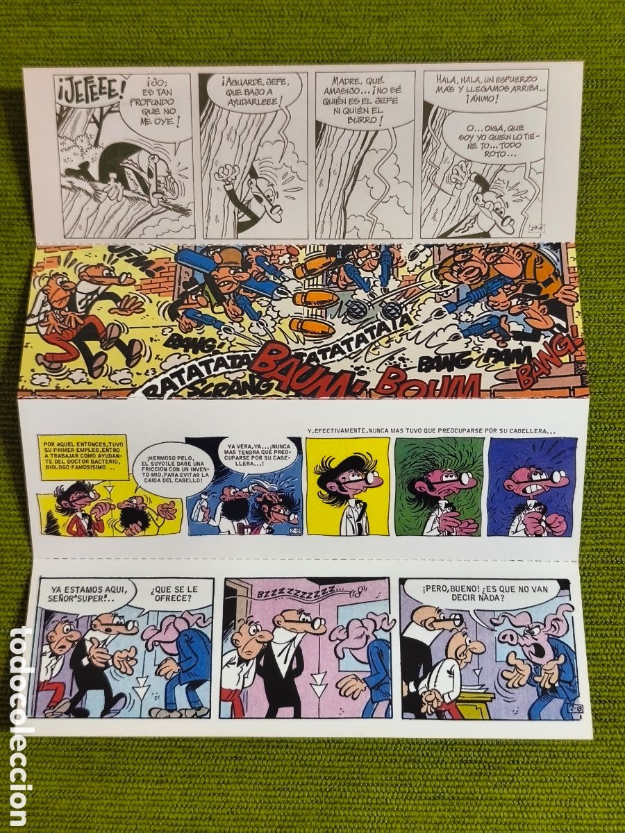 Tebeos: FRANCISCO IB&Aacute;&Ntilde;EZ 4 MARCAP&Aacute;GINAS DE MORTADELO Y FILEM&Oacute;N. &iexcl;GRACIAS POR TODO, MAESTRO!