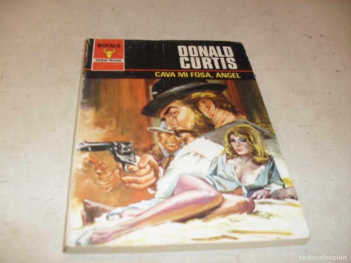 Tebeos: BOLSILIBROS BUFALO S.ROJA N&ordm; 1343,CAVA MI FOSA,ANGEL,DE DONALD CURTIS,BRUGUERA,A&Ntilde;OS 80