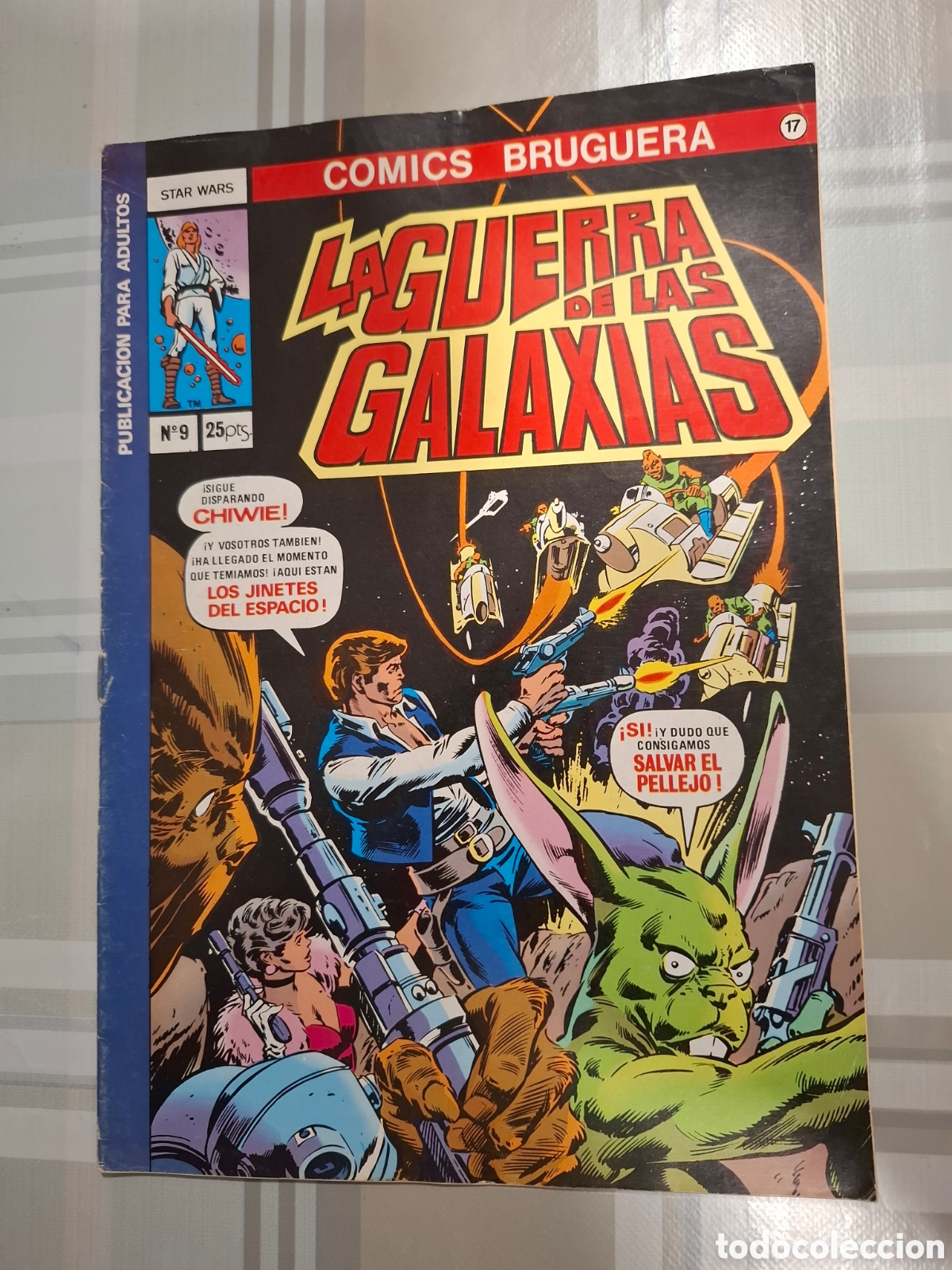 Tebeos: La Guerra de las Galaxias n&deg; 9 , Bruguera