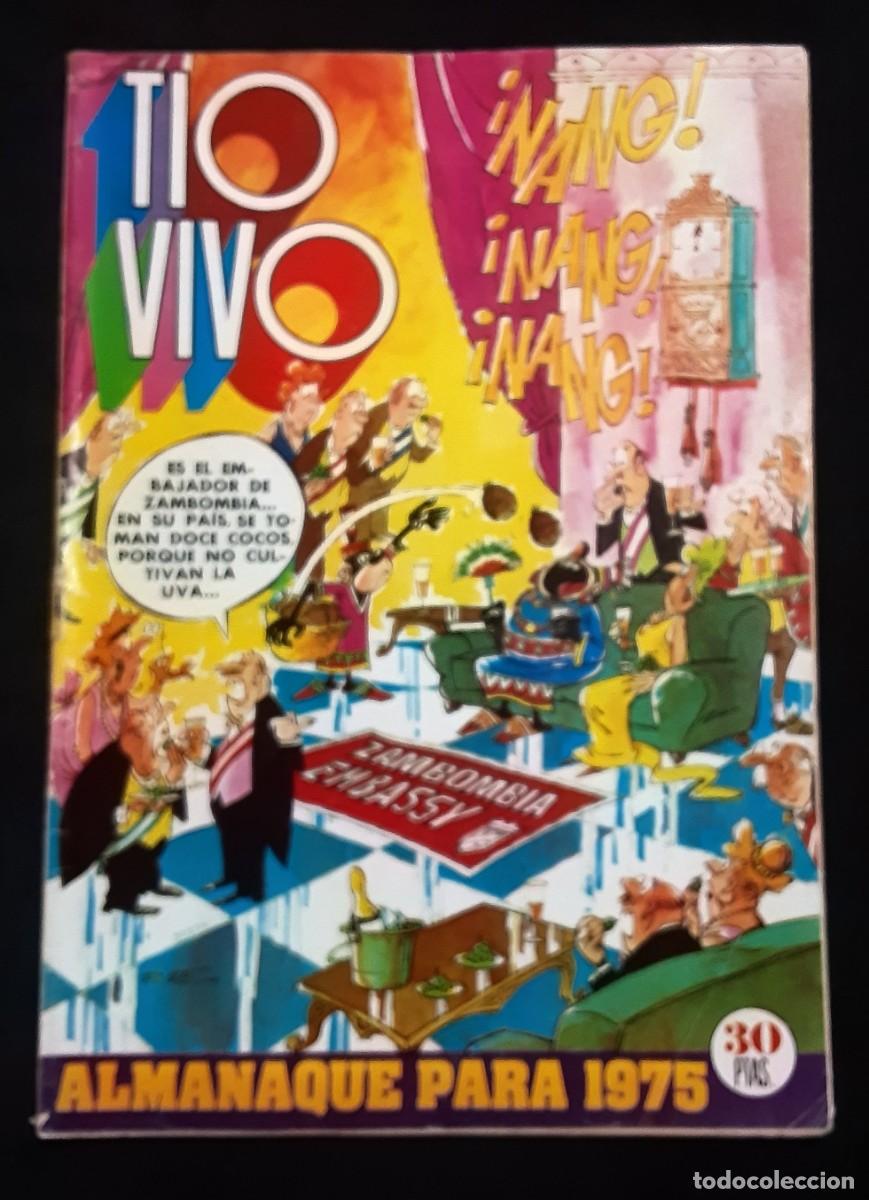 Tebeos: TIOVIVO ALMANAQUE 1975 # EDIT BRUGUERA # EL CASERIO/BIMBO/MIRINDA# F IBA&Ntilde;EZ/ESCOBAR/PE&Ntilde;ARROYA/ENRICH