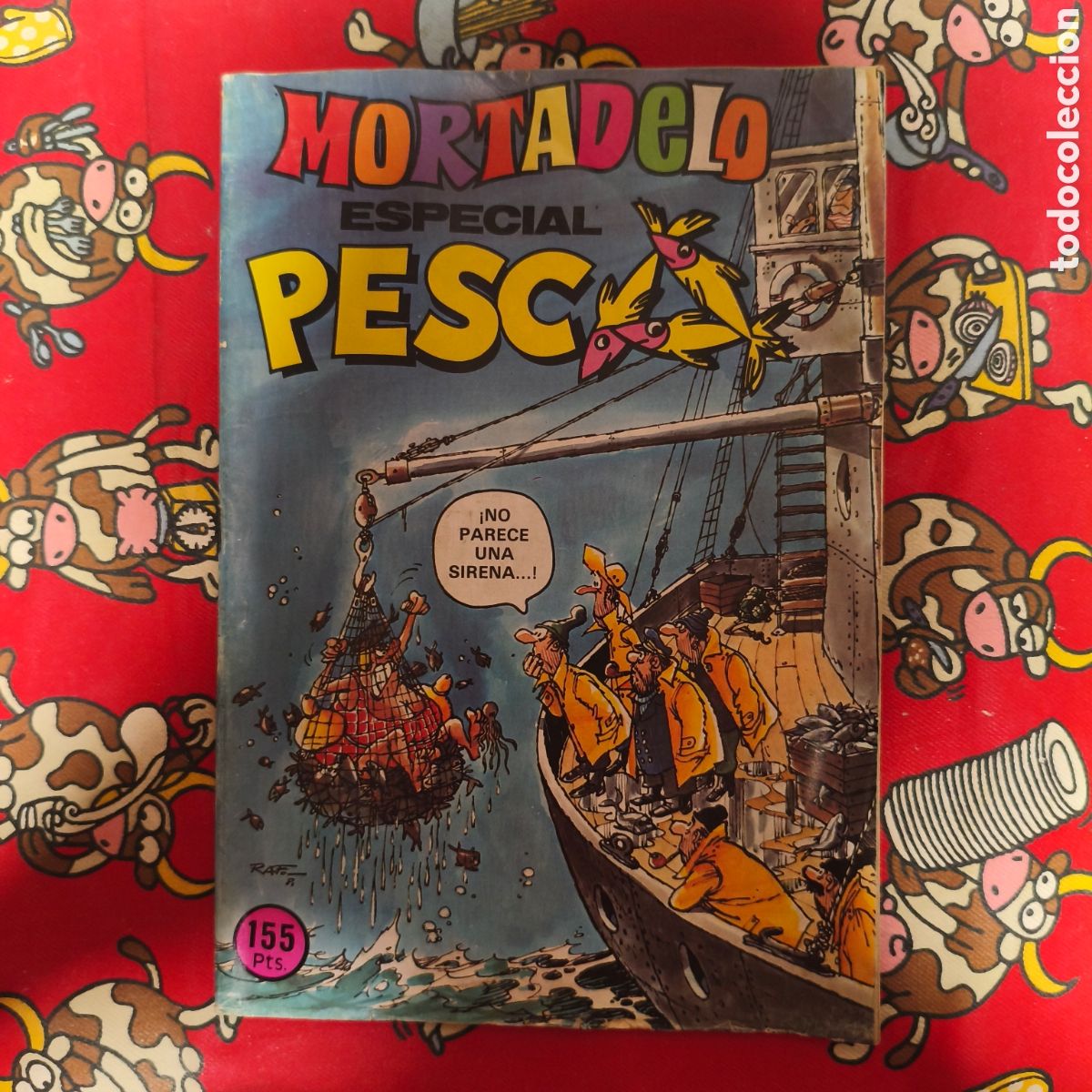 Tebeos: MORTADELO ESPECIAL PESCA - CON PUBLICIDAD IMPERIO CONTRAATACA STAR WARS