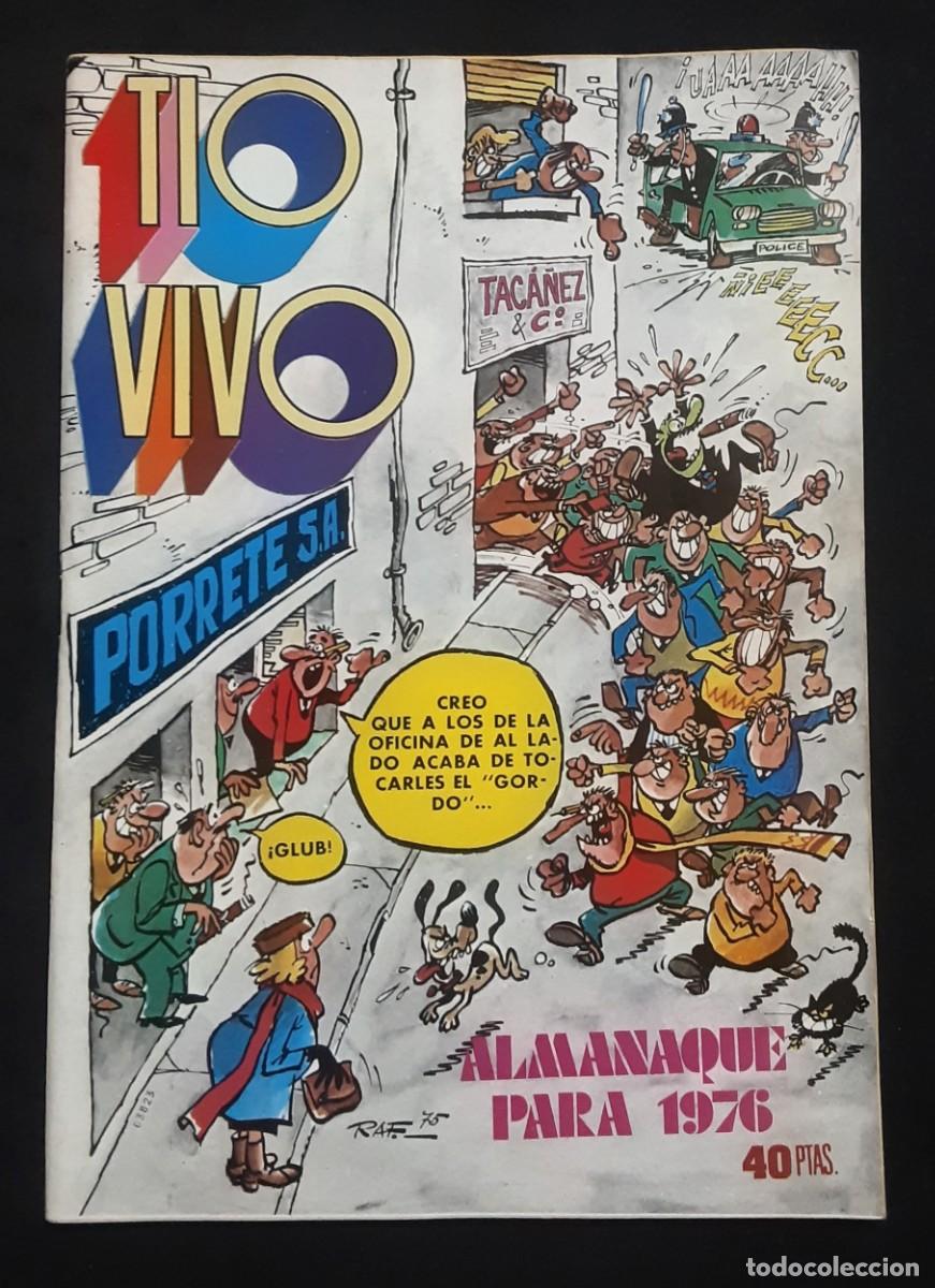 Tebeos: TIOVIVO ALMANAQUE 1976 # EDIT BRUGUERA # HEIDI/JOHN HAZARD # F IBA&Ntilde;EZ/ESCOBAR/VAZQUEZ
