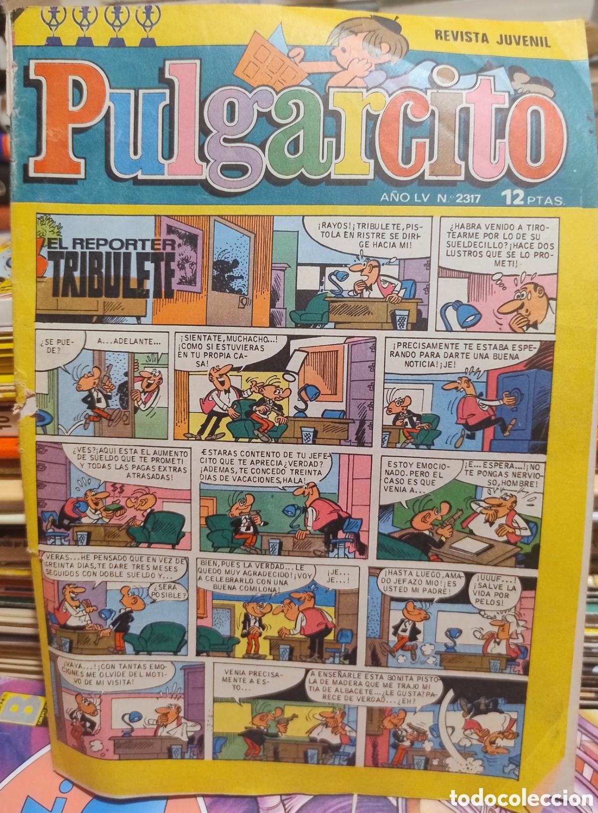 Tebeos: Pulgarcito n&uacute;mero 2317. 1975