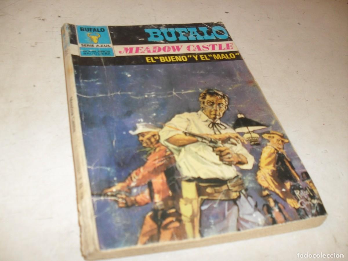 Tebeos: BOLSILIBROS BUFALO S.AZUL N&ordm; 557,EL BUENO Y EL AMLO,DE MEADOW CASTLE,BRUGUERA,A&Ntilde;OS 80