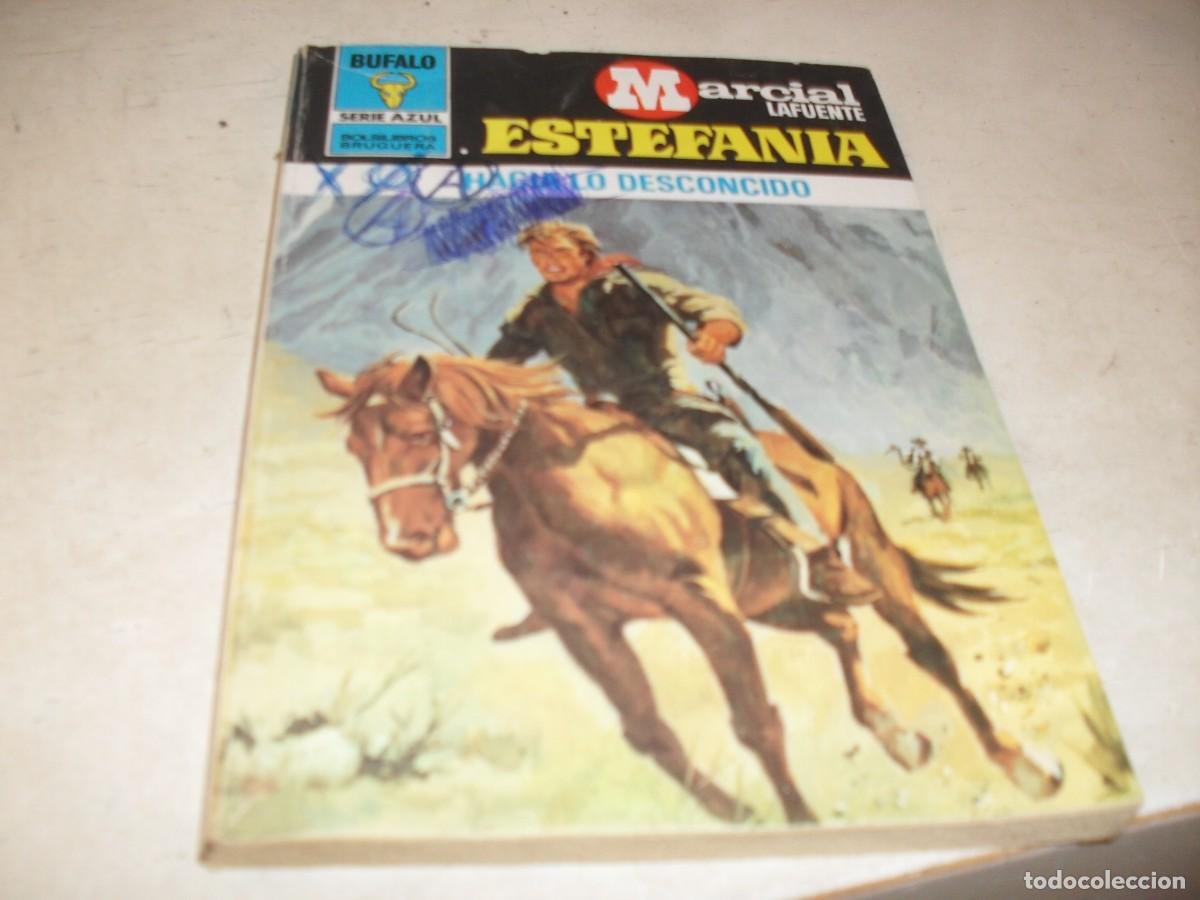 Tebeos: BOLSILIBROS BUFALO S.AZUL N&ordm; 519,HACIA LO DESCONOCIDO,DE ESTEFANIA,BRUGUERA,A&Ntilde;OS 80