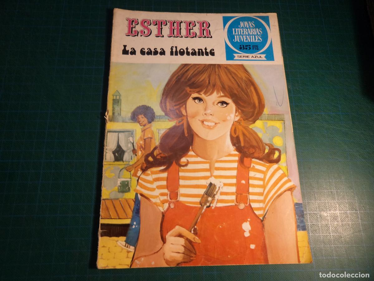 Tebeos: Joyas literarias serie azul. Esther. N&ordm; 40. Bruguera 1&ordf; edicion. Portada suelta. (Ref. 8-B)