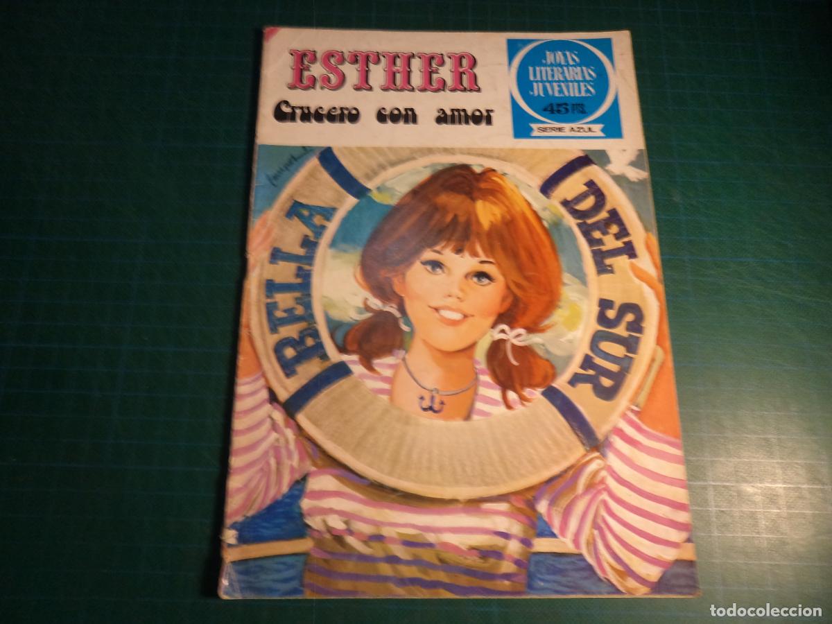 Tebeos: Joyas literarias serie azul. Esther. N&ordm; 55. Bruguera 1&ordf; edicion. (Ref. 8-B)