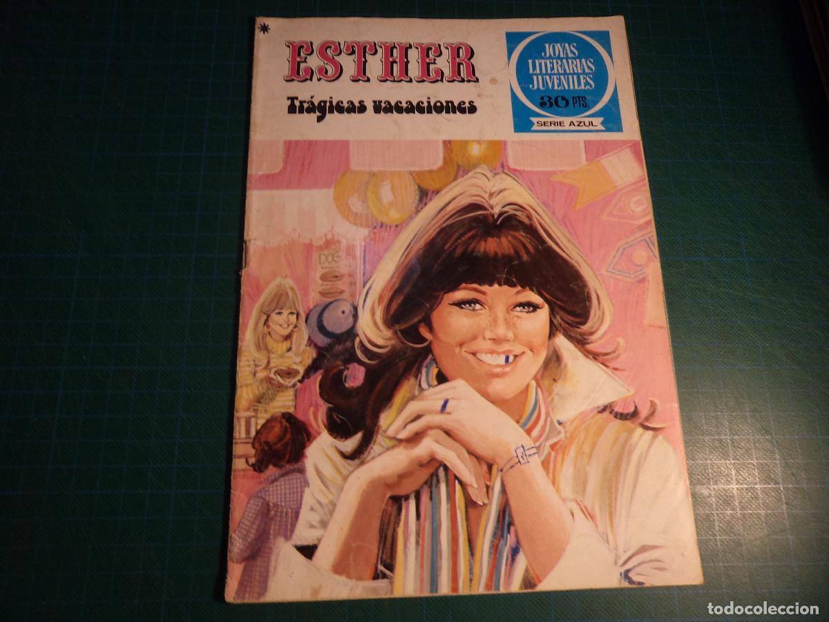 Tebeos: Joyas literarias serie azul. Esther. N&ordm; 28. Bruguera 1&ordf; edicion. Usado. (Ref. 8-B)