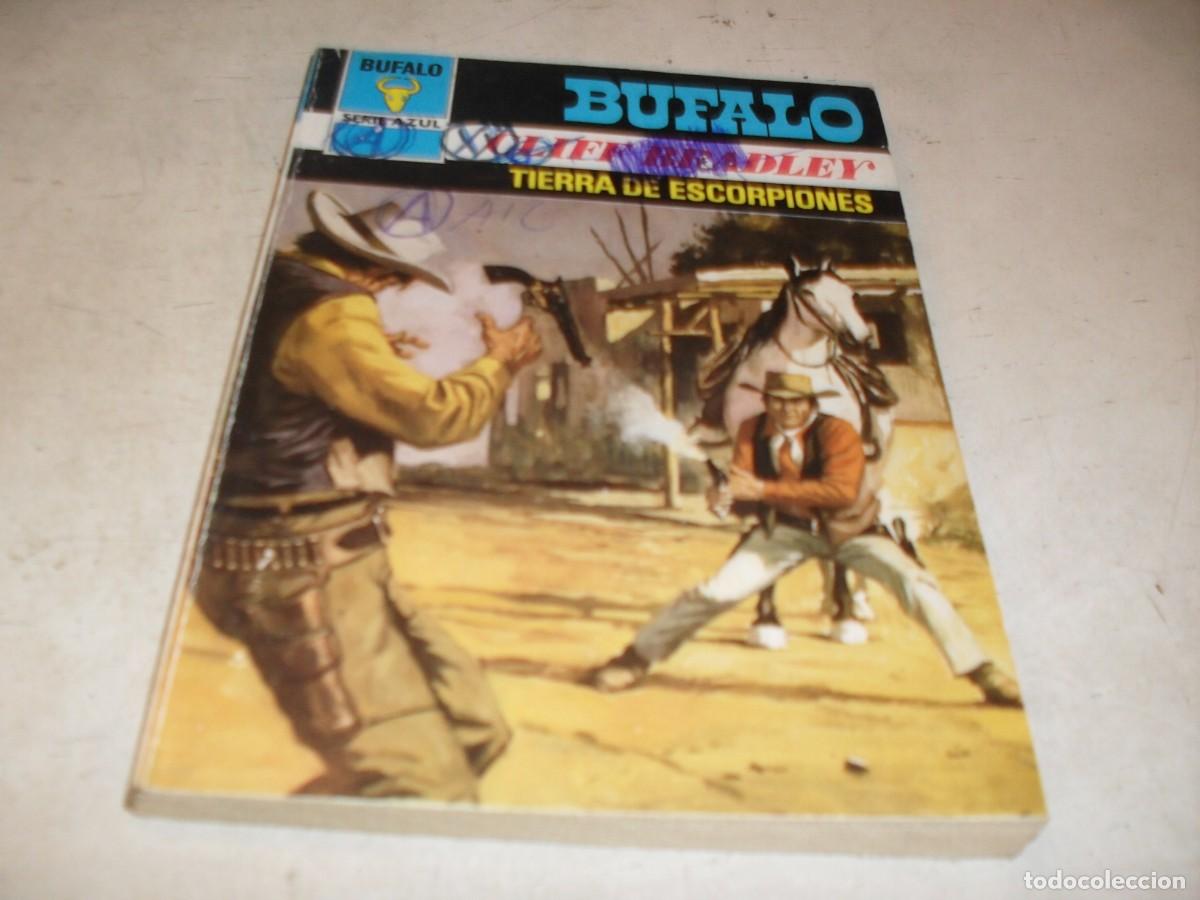 Tebeos: BOLSILIBROS BUFALO S.AZUL N&ordm; 453,TIERRA DE ESCORPIONES,DE CLIFF BRADLEY,BRUGUERA,A&Ntilde;OS 80