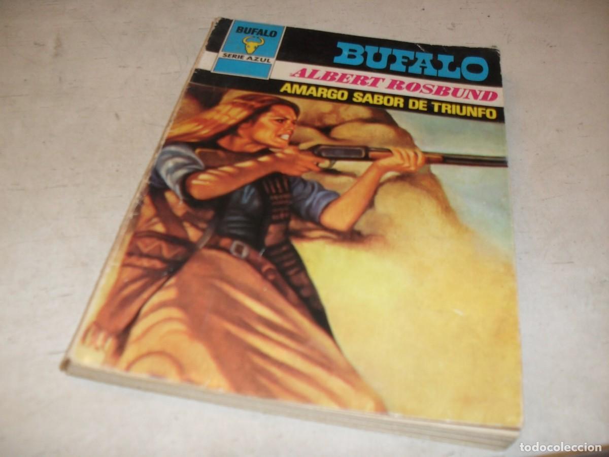 Tebeos: BOLSILIBROS BUFALO S.AZUL N&ordm; 426,AMARGO SABOR DE TRIUNFO,DE ALBERT ROSBUND,BRUGUERA,A&Ntilde;OS 80