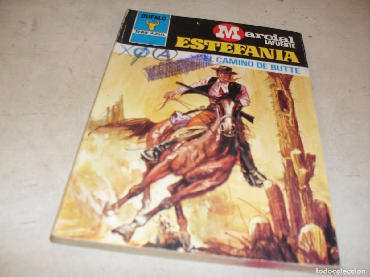 Tebeos: BOLSILIBROS BUFALO S.AZUL N&ordm; 395,EL CAMINO DE BUTTE,DE ESTEFANIA,BRUGUERA,A&Ntilde;OS 80