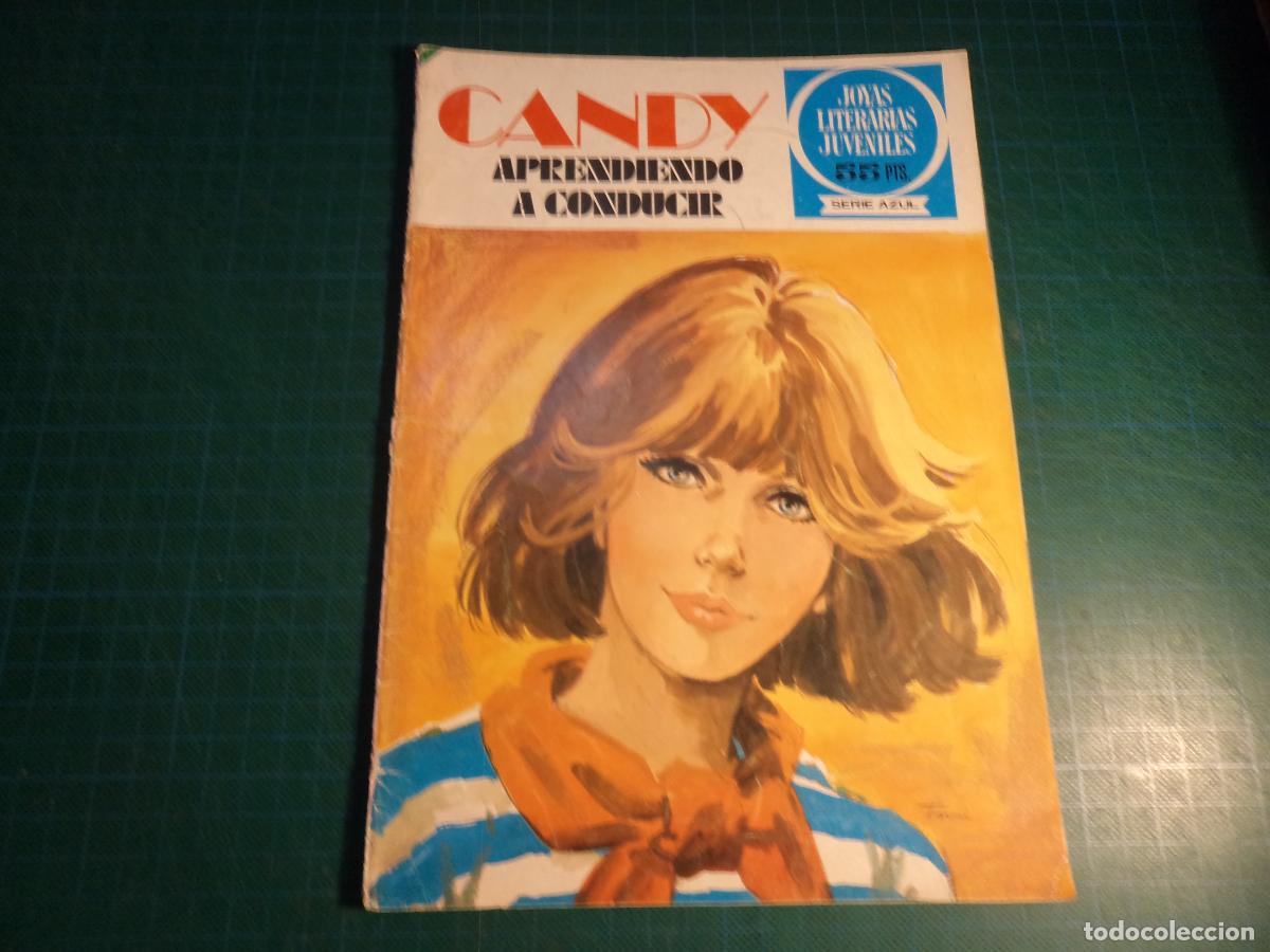 Tebeos: Joyas literarias serie azul. Candy. N&ordm; 61. Bruguera 1&ordf; edicion. Portada suelta. (Ref. 8-B)