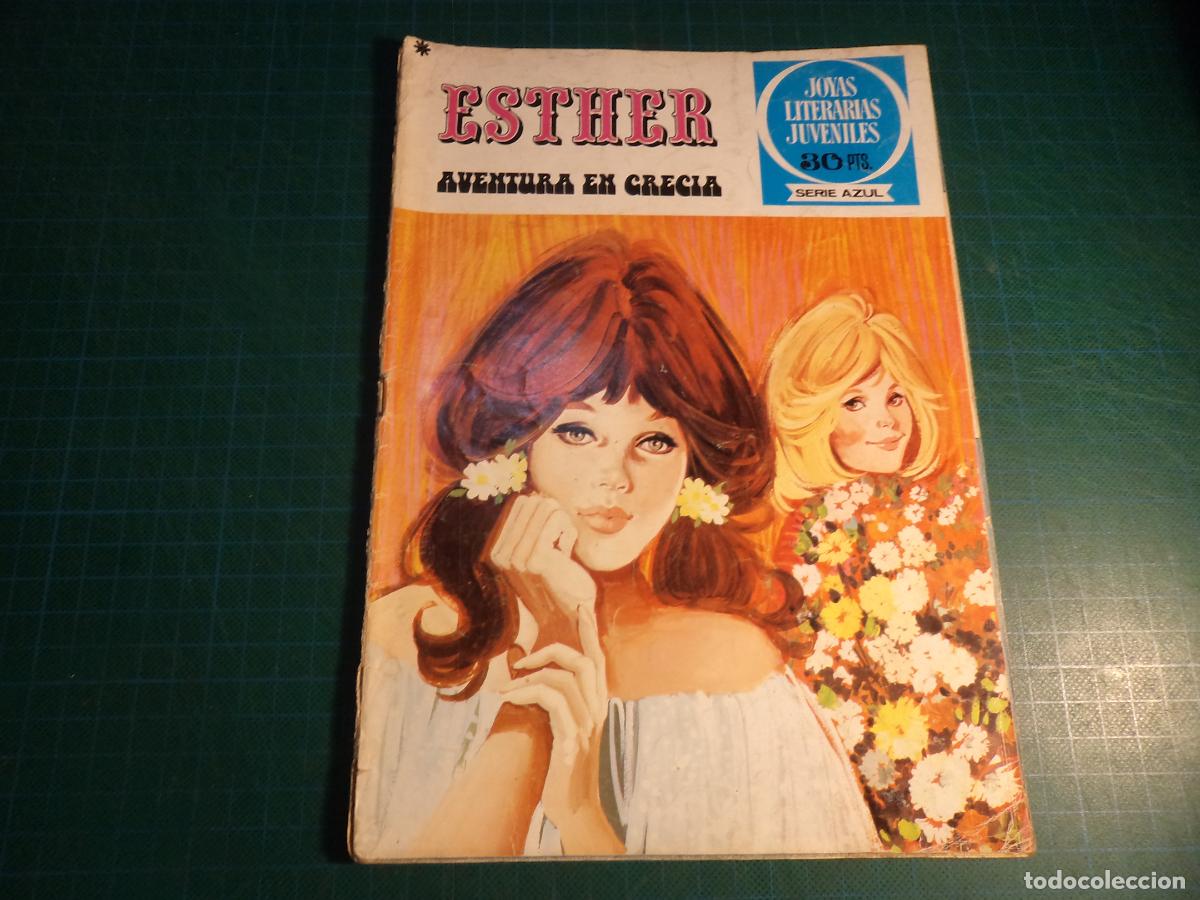 Tebeos: Joyas literarias serie azul. Esther. N&ordm; 22. Bruguera 1&ordf; edicion. Usado. (Ref. 8-B)