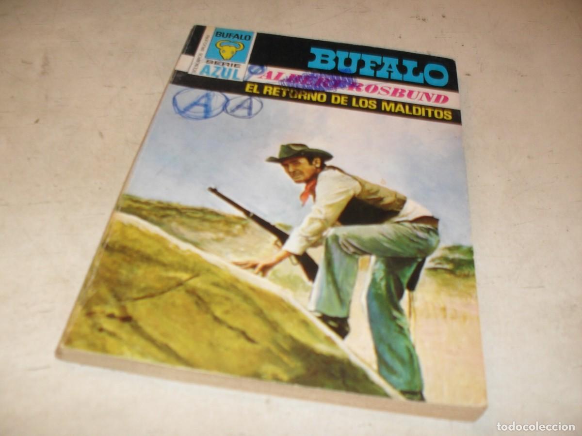 Tebeos: BOLSILIBROS BUFALO S.AZUL N&ordm; 278,EL RETORNO DE LOS MALDITOS,DE ALBERT ROSBUND,BRUGUERA,A&Ntilde;OS 80