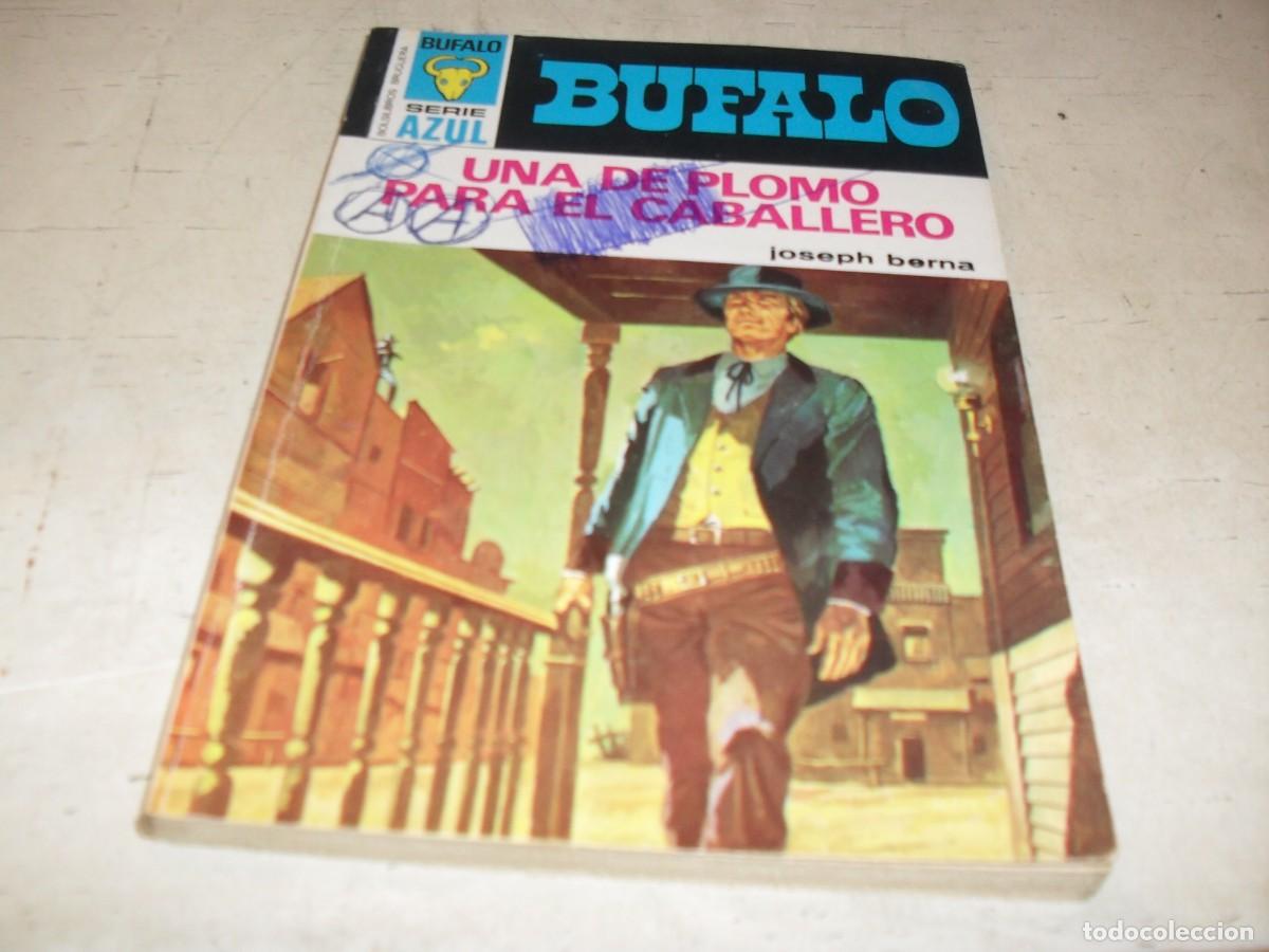 Tebeos: BOLSILIBROS BUFALO S.AZUL N&ordm; 209,UNA DE PLOMO PARA EL CABALLERO,DE JOSEPH BERNA,BRUGUERA,A&Ntilde;OS 80