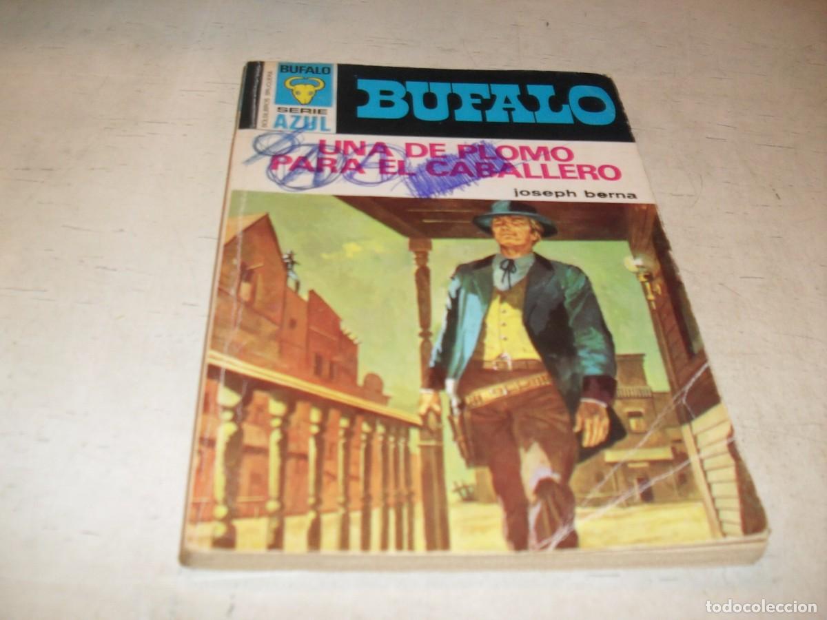 Tebeos: BOLSILIBROS BUFALO S.AZUL N&ordm; 209,UNA DE PLOMO PARA EL CABALLERO,DE JOSEPH BERNA,BRUGUERA,A&Ntilde;OS 80