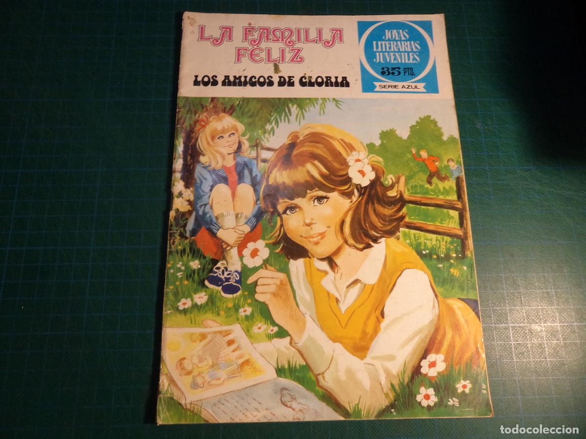 Tebeos: Joyas literarias serie azul. La familia feliz. N&ordm; 51. Bruguera 1&ordf; edicion. (Ref. 8-B)