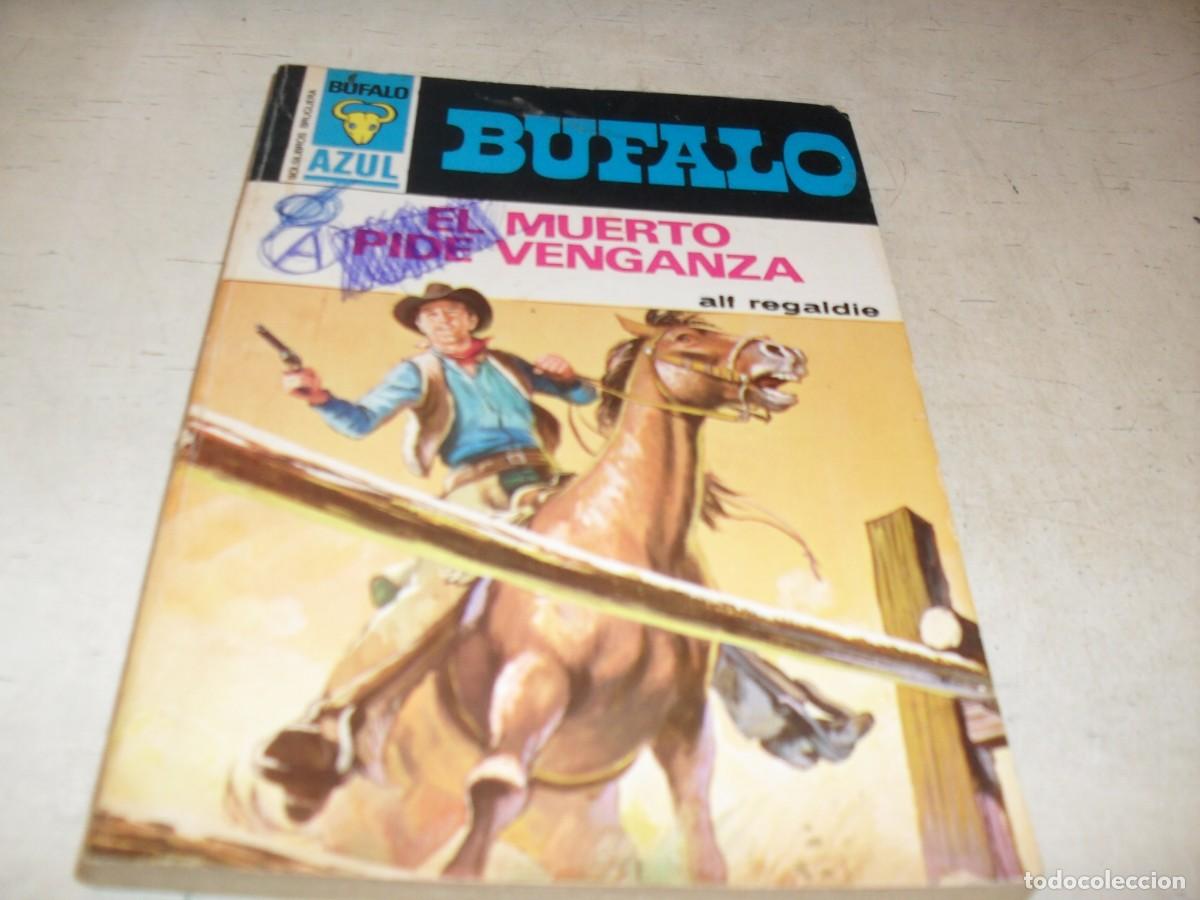 Tebeos: BOLSILIBROS BUFALO S.AZUL N&ordm; 166,EL MUERTO PIDE VENGANZA,DE ALF REGALDIE,BRUGUERA,A&Ntilde;OS 80