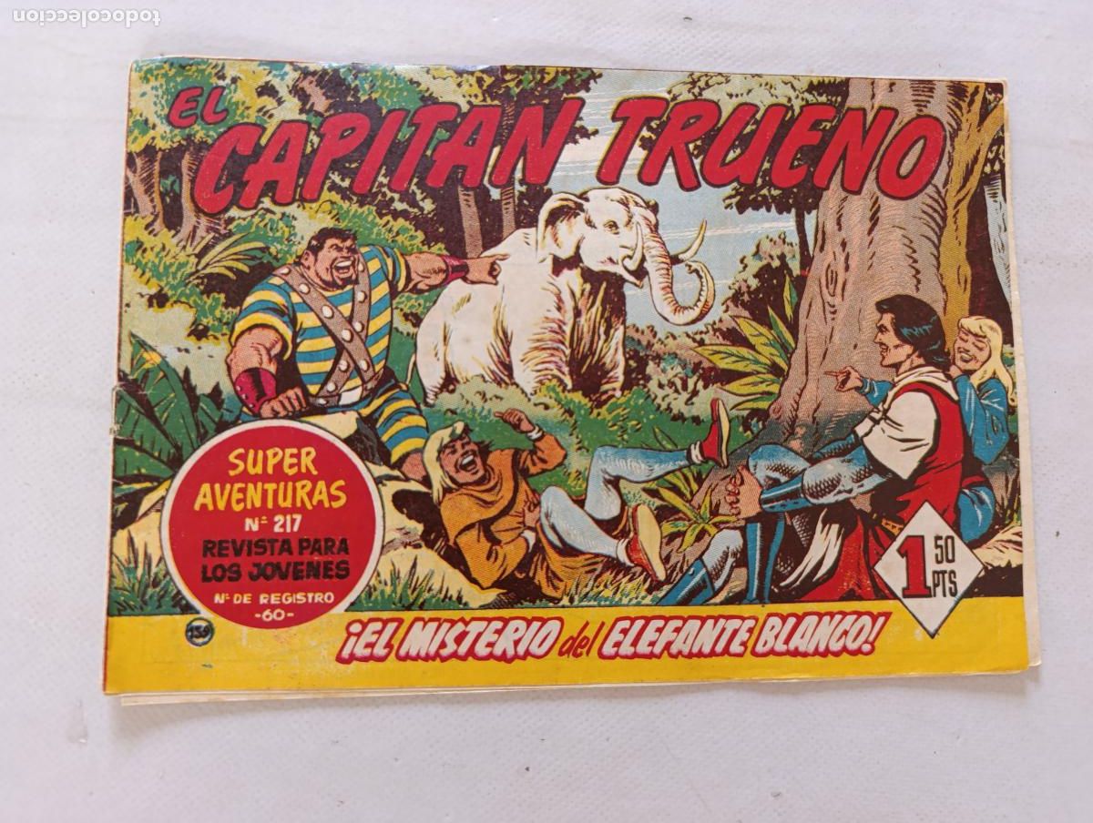 Tebeos: EL CAPITAN TRUENO N&ordm; 159 - ORIGINAL - BRUGUERA (HS)