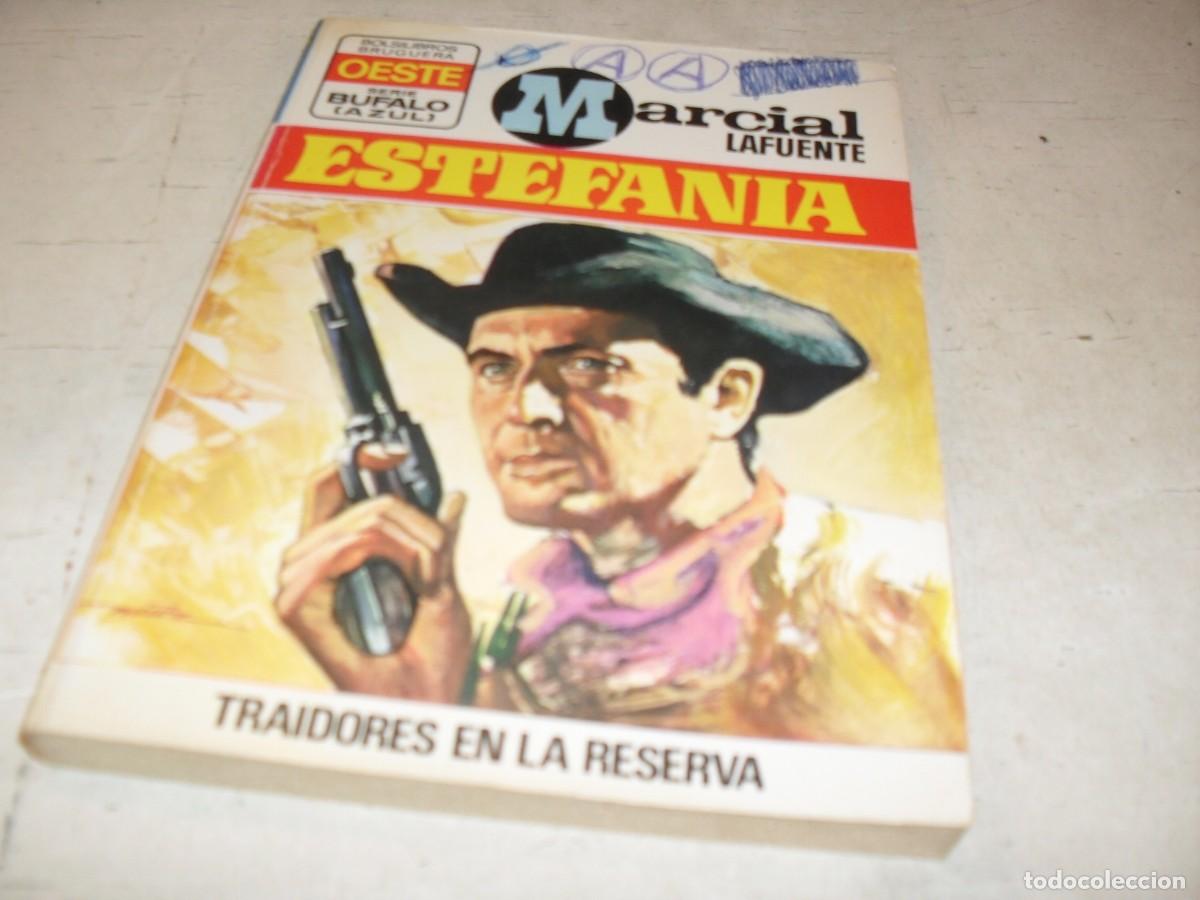 Tebeos: BOLSILIBROS BUFALO S.AZUL N&ordm; 115,TRAIDORES EN LA RESERVA,DE ESTEFANIA,BRUGUERA,A&Ntilde;OS 80