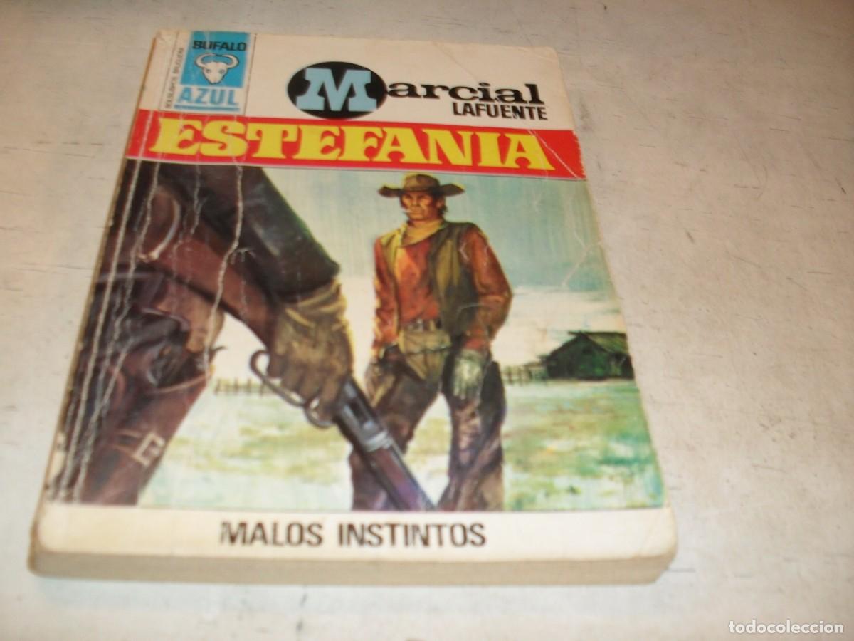 Tebeos: BOLSILIBROS BUFALO S.AZUL N&ordm; 96,MALOS INSTINTOS,DE ESTEFANIA,BRUGUERA,A&Ntilde;OS 80