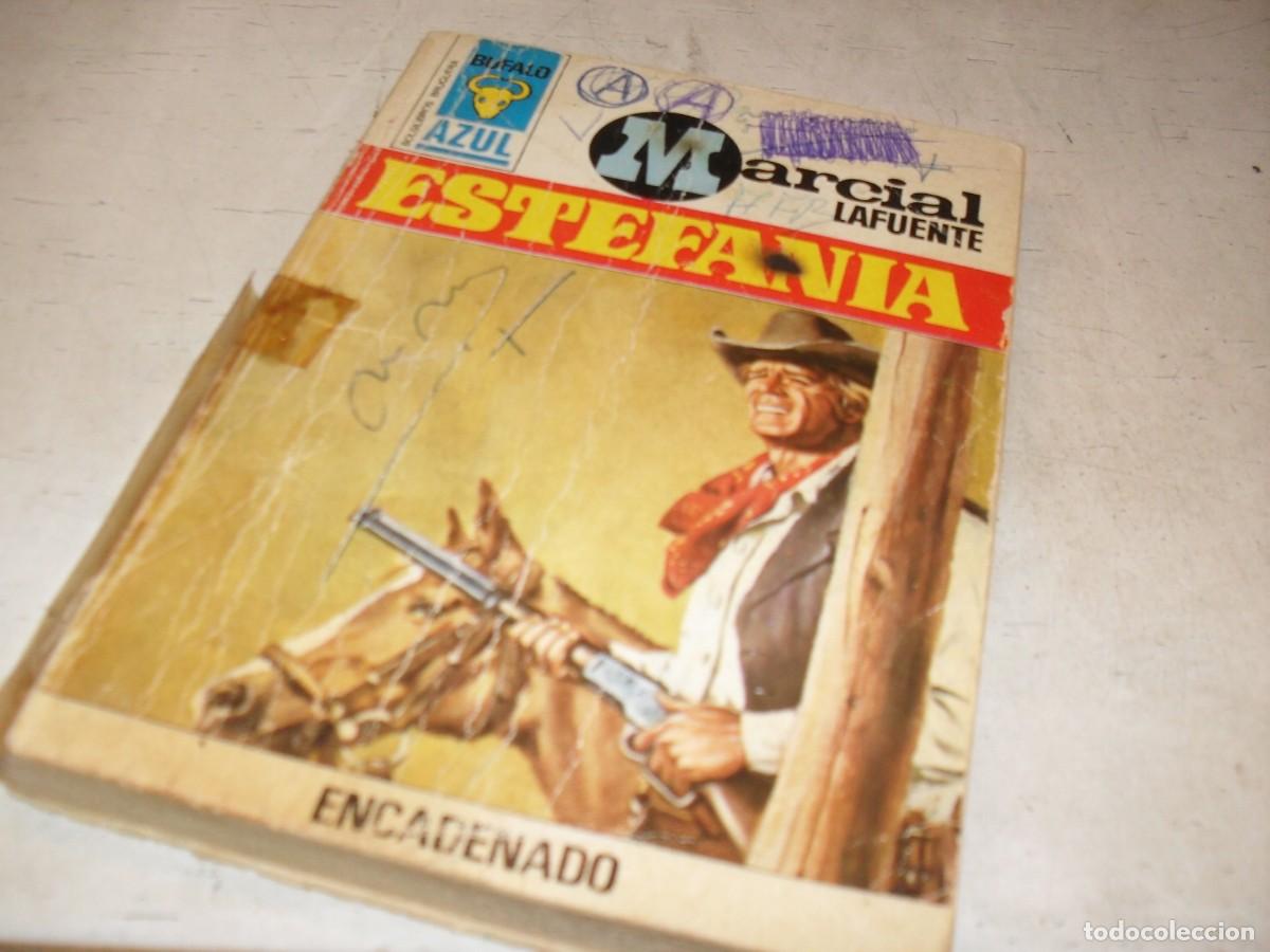 Tebeos: BOLSILIBROS BUFALO S.AZUL N&ordm; 87,ENCADENADO,DE ESTEFANIA,BRUGUERA,A&Ntilde;OS 80