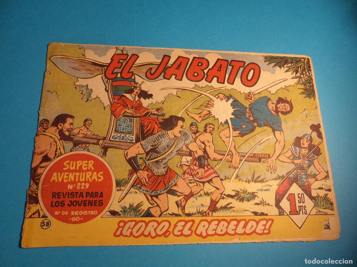 Tebeos: El Jabato. N&ordm; 58. Bruguera. Original. Es el de la foto. Castigado.