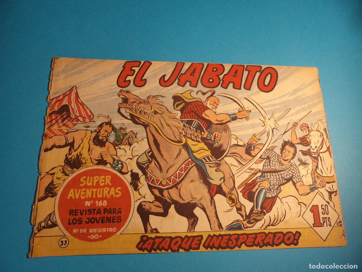 Tebeos: El Jabato. N&ordm; 37. Bruguera. Original. Es el de la foto. Castigado.