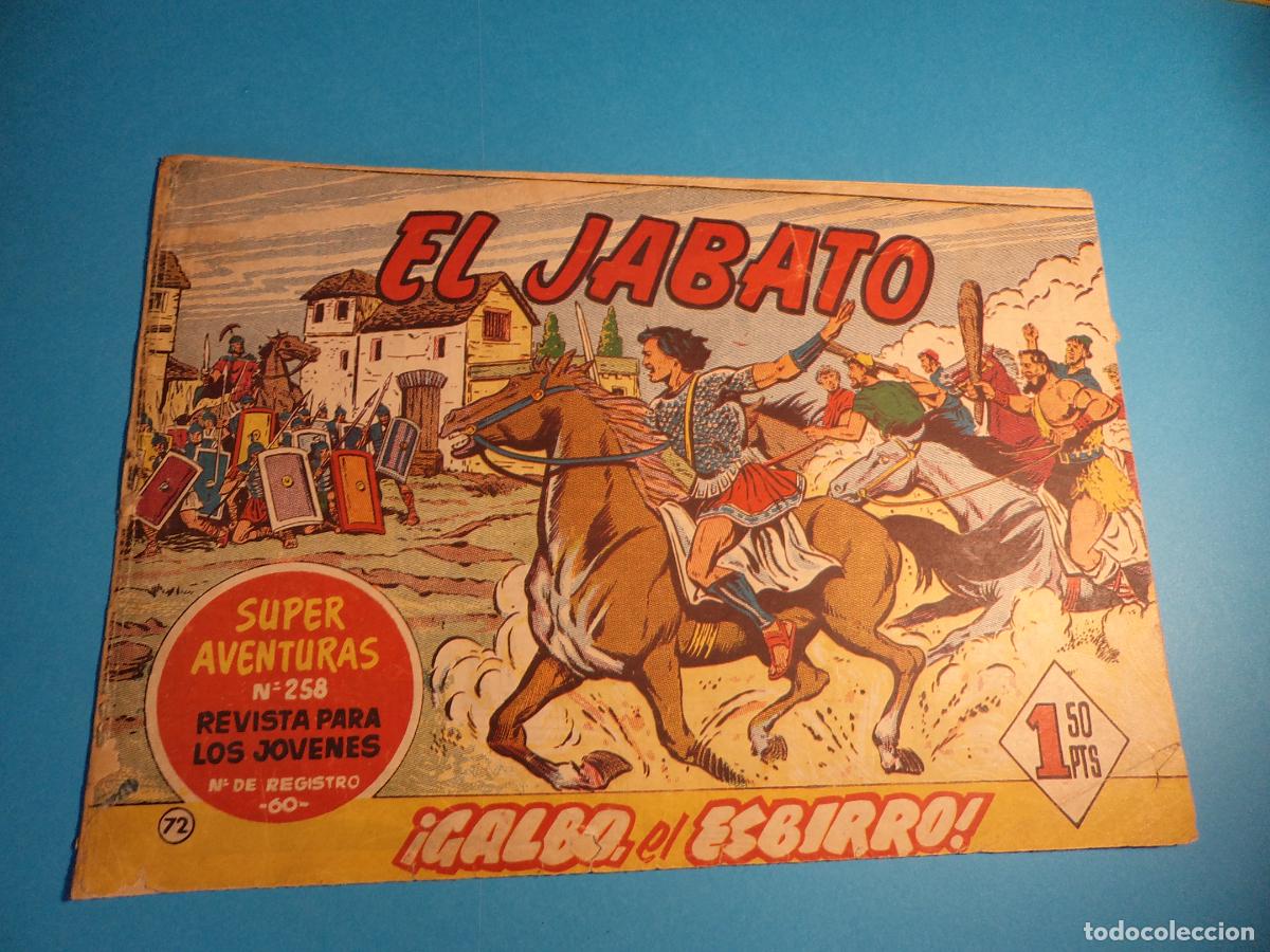 Tebeos: El Jabato. N&ordm; 72. Bruguera. Original. Es el de la foto. Castigado.