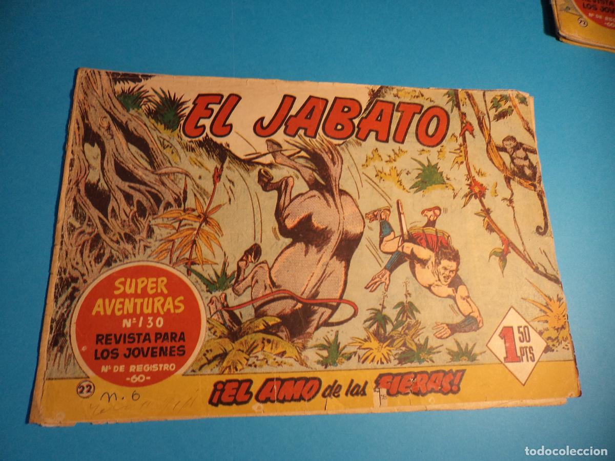 Tebeos: El Jabato. N&ordm; 22. Bruguera. Original. Es el de la foto. Castigado.