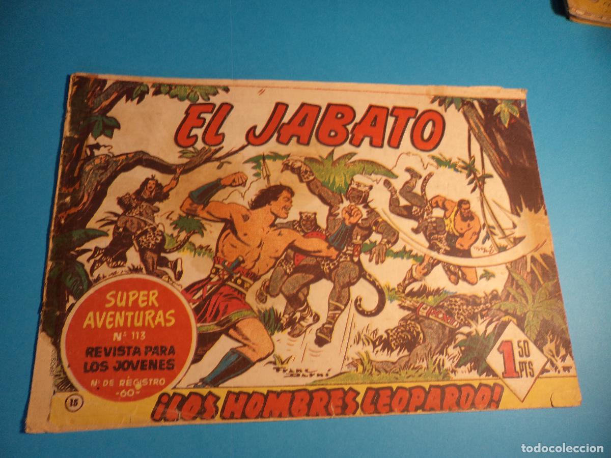 Tebeos: El Jabato. N&ordm; 15. Bruguera. Original. Es el de la foto. Castigado.
