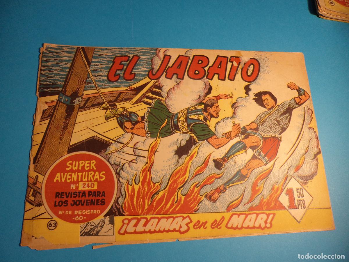 Tebeos: El Jabato. N&ordm; 63. Bruguera. Original. Es el de la foto. Castigado.