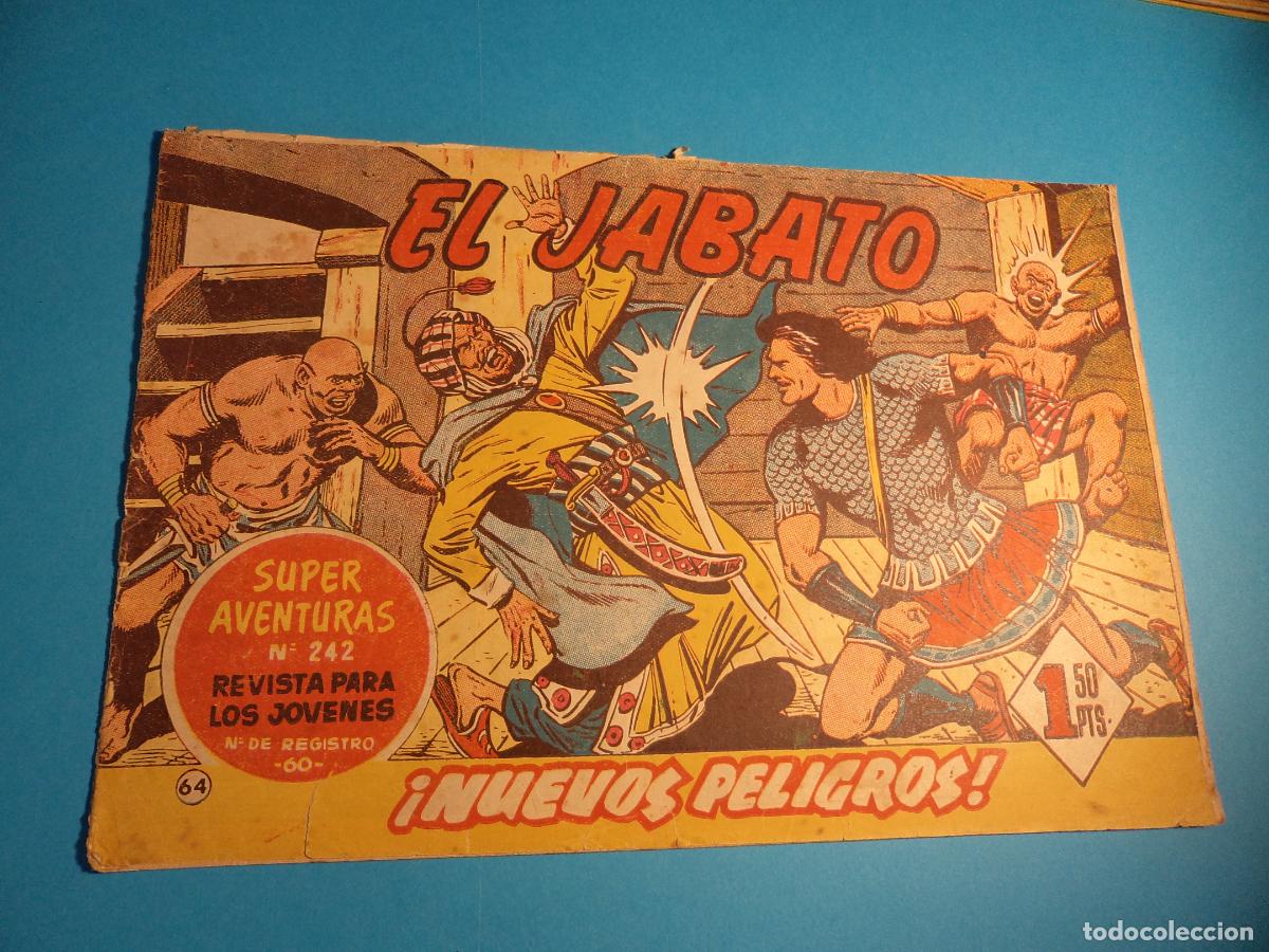 Tebeos: El Jabato. N&ordm; 64. Bruguera. Original. Es el de la foto. Castigado.
