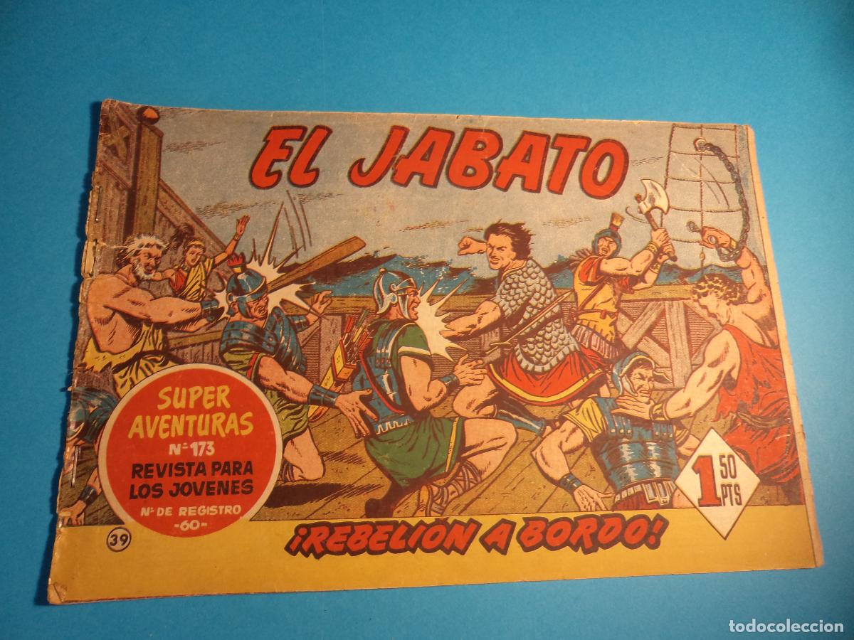 Tebeos: El Jabato. N&ordm; 39. Bruguera. Original. Es el de la foto. Castigado.