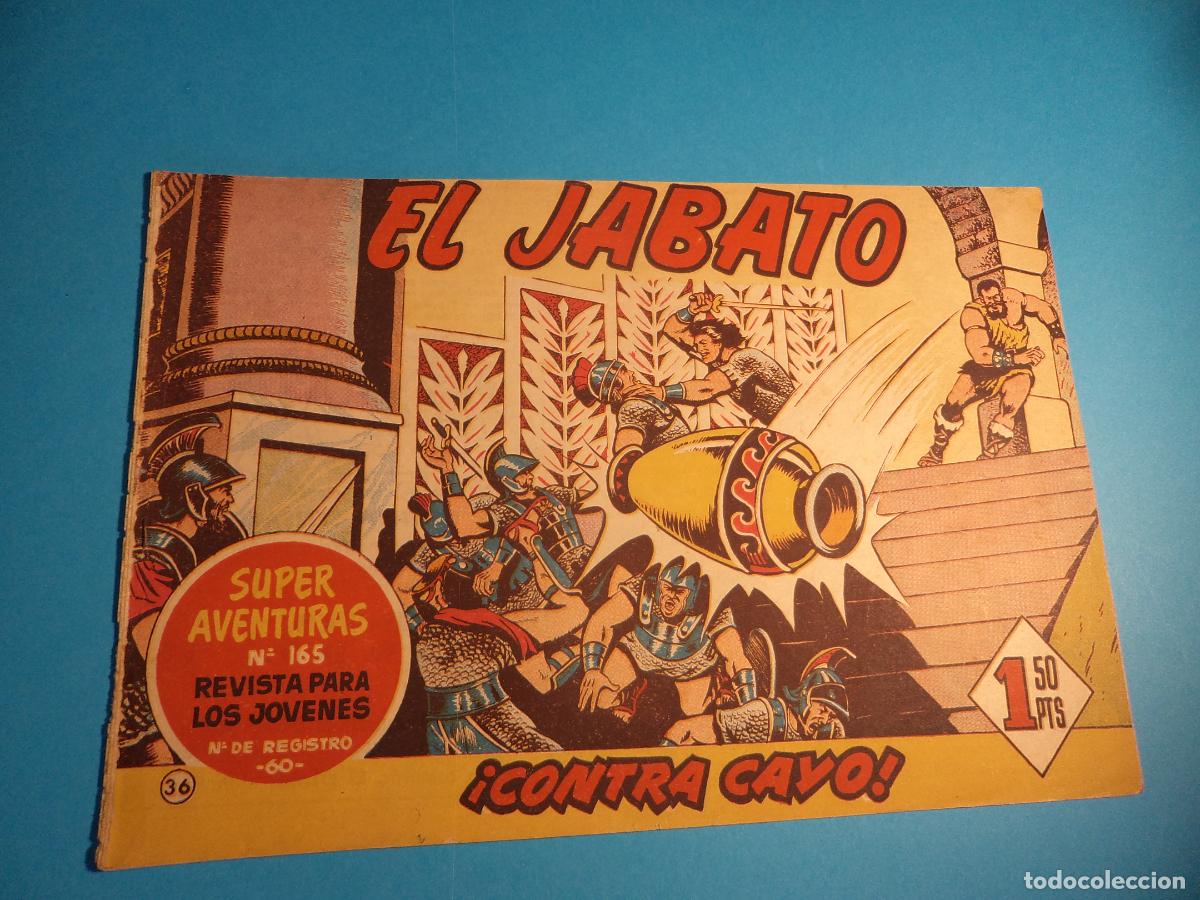 Tebeos: El Jabato. N&ordm; 36. Bruguera. Original. Es el de la foto. Castigado.