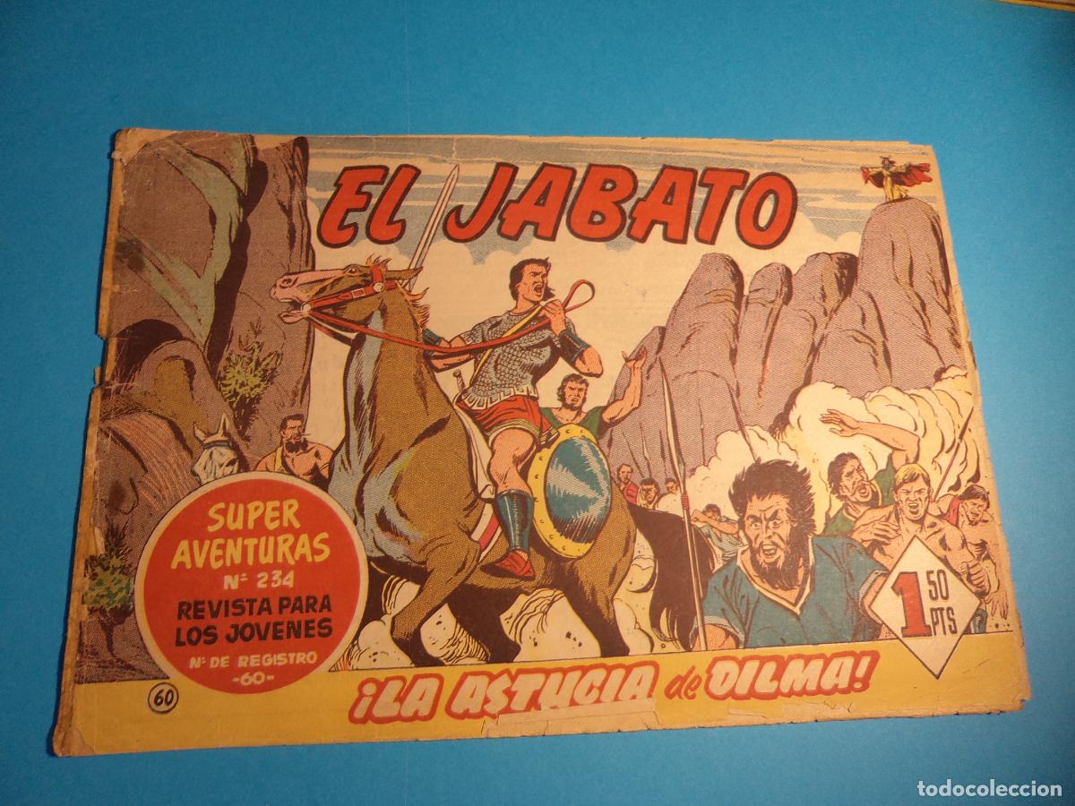 Tebeos: El Jabato. N&ordm; 60. Bruguera. Original. Es el de la foto. Castigado.