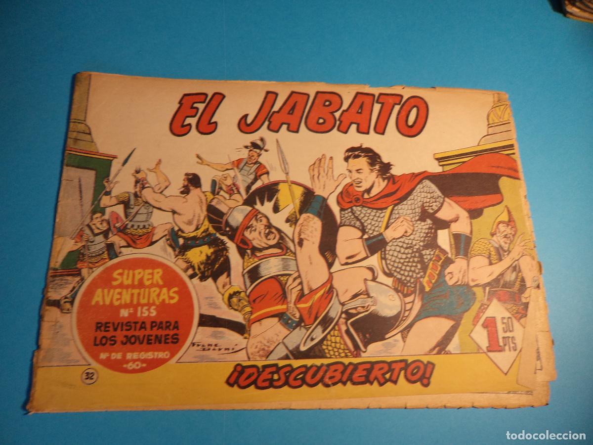 Tebeos: El Jabato. N&ordm; 32. Bruguera. Original. Es el de la foto. Castigado.