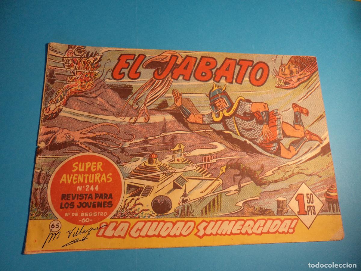 Tebeos: El Jabato. N&ordm; 65. Bruguera. Original. Es el de la foto. Castigado.