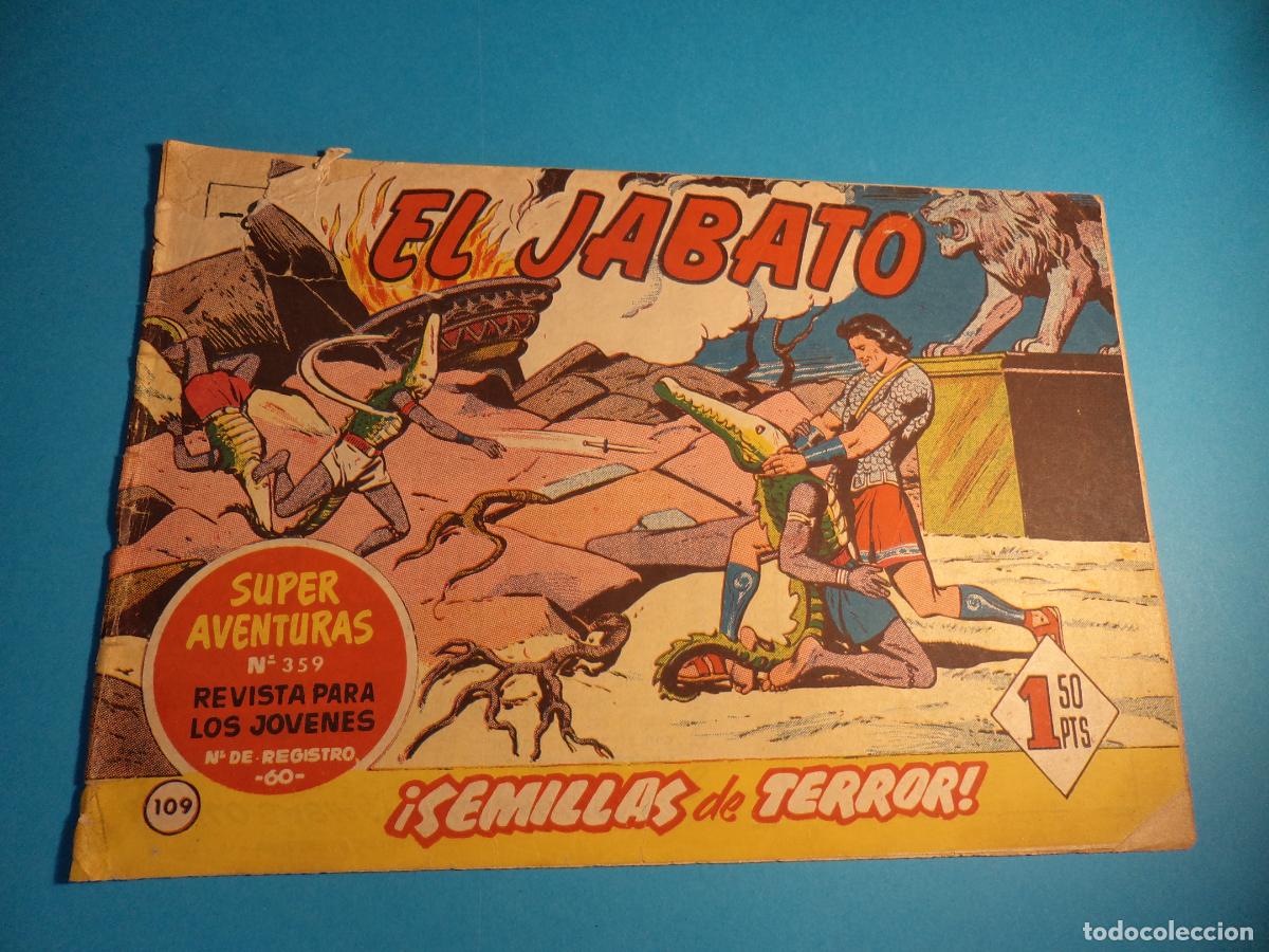 Tebeos: El Jabato. N&ordm; 109. Bruguera. Original. Es el de la foto. Castigado.