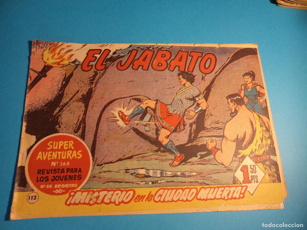 Tebeos: El Jabato. N&ordm; 112. Bruguera. Original. Es el de la foto. Castigado.