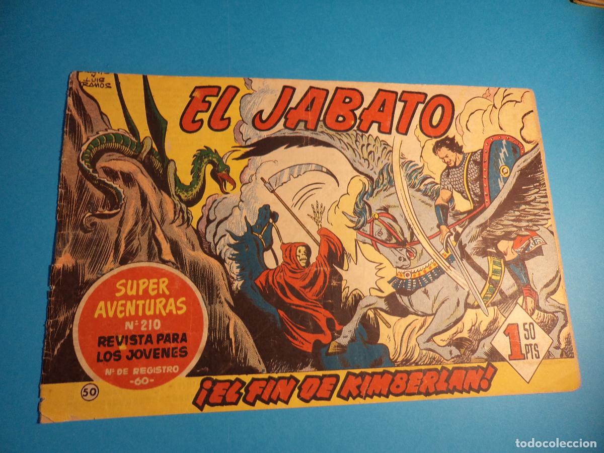 Tebeos: El Jabato. N&ordm; 50. Bruguera. Original. Es el de la foto. Castigado.