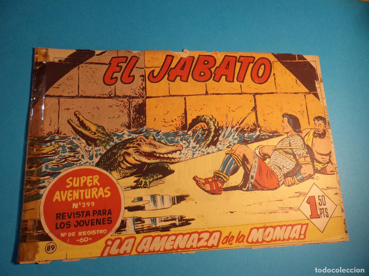 Tebeos: El Jabato. N&ordm; 89. Bruguera. Original. Es el de la foto. Castigado.